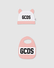 Load image into Gallery viewer, GCDS logo motif Two-piece Baby Gift Set: Unisex  Playsuits and Gift Set Pink | GCDS
