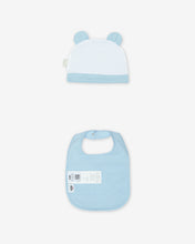 Load image into Gallery viewer, Gcds Logo Band Two-Piece Baby Set: Boy Playsuits and Gift Set Angel Blue | GCDS
