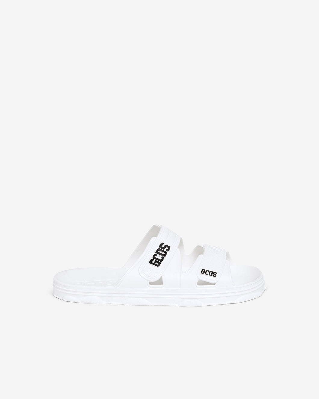 Rubber Gcds Slides : Unisex Shoes White | GCDS