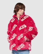 Carica l&#39;immagine nel visualizzatore di Gallery, Gcds faux fur jacket: Unisex Outerwear Fuchsia | GCDS
