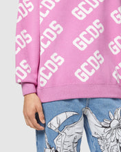 Load image into Gallery viewer, Gcds monogram jacquard sweater: Unisex Knitwear Fuchsia | GCDS

