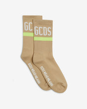 Load image into Gallery viewer, Gcds Logo Socks : Unisex Socks Beige | GCDS
