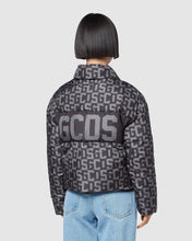 Load image into Gallery viewer, Gcds monogram puffer jacket: Women Outerwear Black | GCDS
