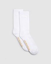 Load image into Gallery viewer, Rubber logo socks: Unisex Socks White | GCDS
