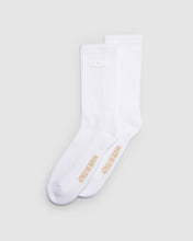 Load image into Gallery viewer, Rubber logo socks: Unisex Socks White | GCDS

