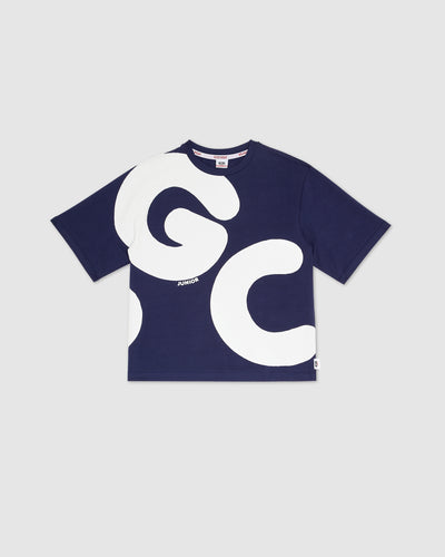 Andy logo T-Shirt: Boy  T-Shirts  Dark Blue | GCDS