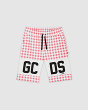 Load image into Gallery viewer, GCDS Vichy Shorts: Unisex  Trousers Pink | GCDS
