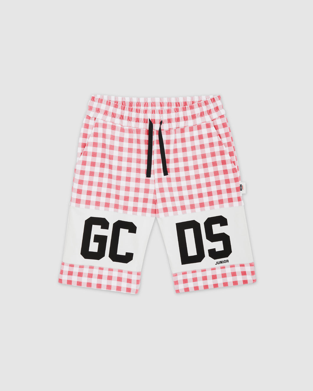 GCDS Vichy Shorts: Unisex  Trousers Pink | GCDS