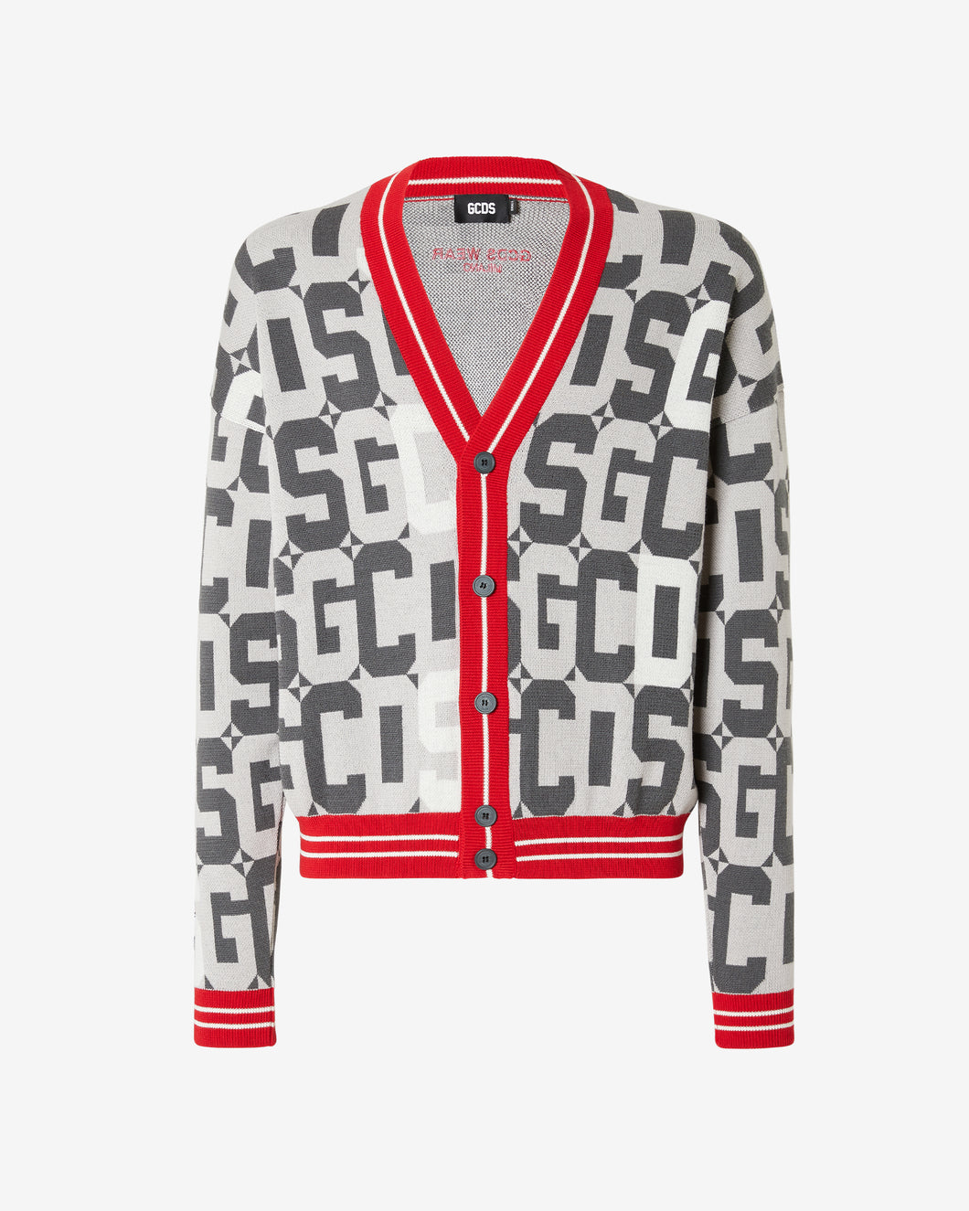 Lunar New Year Cardigan: Unisex Knitwear Multicolor | GCDS