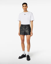 Load image into Gallery viewer, Leather Shorts | Men Trousers Black  | GCDS®
