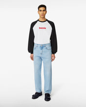 Load image into Gallery viewer, Gcds Graffiti Wide Denim Trousers | Men Trousers Light Blue | GCDS®
