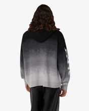 Carica l&#39;immagine nel visualizzatore di Gallery, Brushed  Degradè Zip-Up Jacket | Men Knitwear Black | GCDS®
