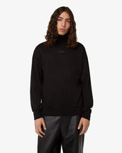 Load image into Gallery viewer, Gcds Signed Turtleneck | Men Knitwear Black | GCDS®
