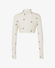 Carica l&#39;immagine nel visualizzatore di Gallery, Gcds Kittho Cotton Cropped Shirt | Women T-shirts Off White | GCDS®
