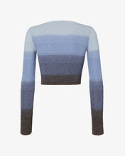 Load image into Gallery viewer, Lurex Degradé Mini Cardigan | Women Knitwear Multicolor | GCDS®
