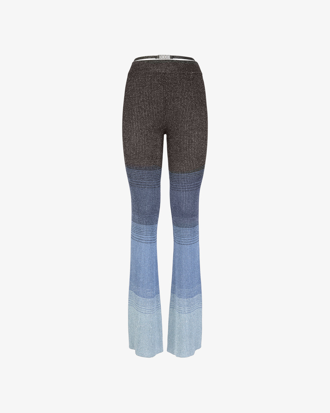 Lurex Degradé Knit Trousers | Women Trousers Multicolor | GCDS®