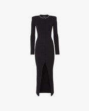Load image into Gallery viewer, Bling Long Knit Dress | Women Mini &amp; Long Dresses Black | GCDS®
