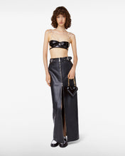 Load image into Gallery viewer, Gcds Bling Vynil Bra | Women Tops Black | GCDS®
