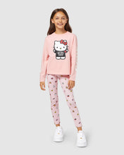Load image into Gallery viewer, Hello Kitty longsleeves t-shirt: Girl Hoodie and tracksuits Pink | GCDS
