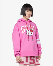 Load image into Gallery viewer, Hello Kitty oversized hoodie: Women Hoodies Fuchsia | GCDS
