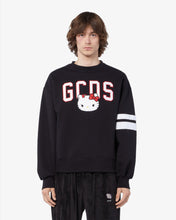 Load image into Gallery viewer, Hello Kitty oversized hoodie: Unisex Hoodies Black | GCDS
