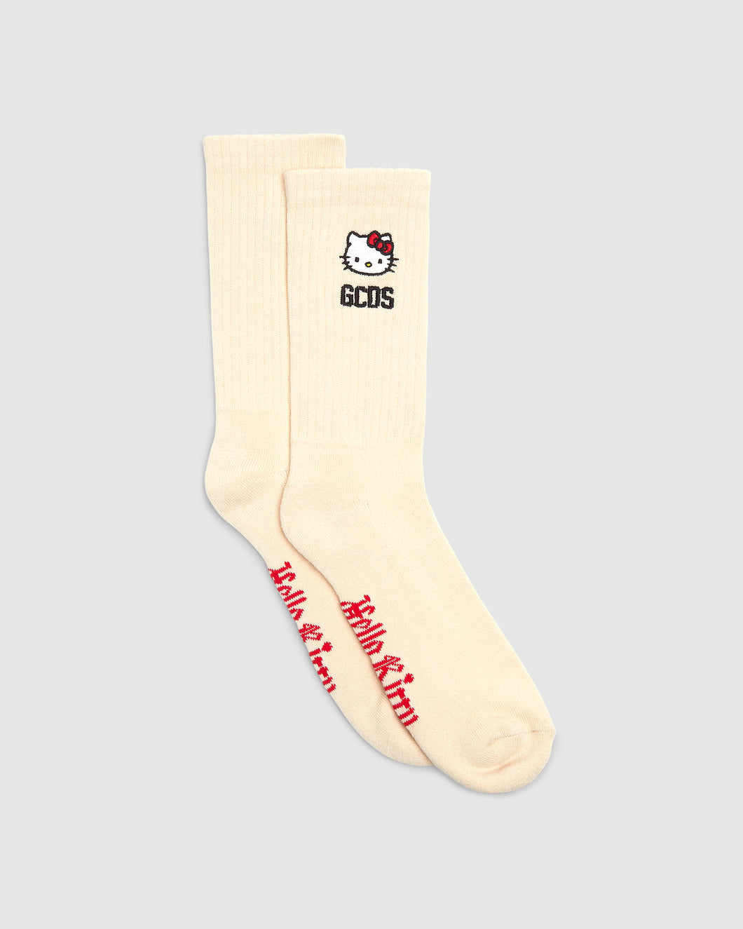 Hello Kitty socks: Unisex Socks Whitecap Grey | GCDS
