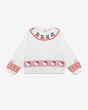 Load image into Gallery viewer, Junior Hello Kitty Crewneck: Girl Hoodies &amp; Sweatshirts Off White | GCDS
