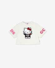 Load image into Gallery viewer, Junior Hello Kitty T-Shirt: Girl T-shirts Off White | GCDS
