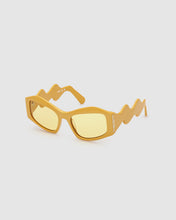 Load image into Gallery viewer, GD023 GEOMETRIC SUNGLASSES: Unisex Sunglasses Yellow | GCDS
