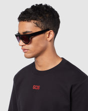 Carica l&#39;immagine nel visualizzatore di Gallery, GD025 GEOMETRIC SUNGLASSES: Unisex Sunglasses Black | GCDS
