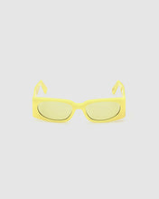 Load image into Gallery viewer, GD016 RECTANGULAR SUNGLASSES: Unisex Sunglasses Yellow | GCDS
