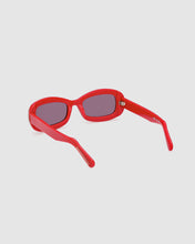 Load image into Gallery viewer, GD0027 Oval sunglasses : Unisex Sunglasses Red  | GCDS
