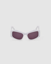 Carica l&#39;immagine nel visualizzatore di Gallery, GD0023 Geometric sunglasses : Unisex Sunglasses White  | GCDS
