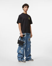 Load image into Gallery viewer, Spongebob Embroidered Loose Gcds Tee : Men T-shirts Black | GCDS
