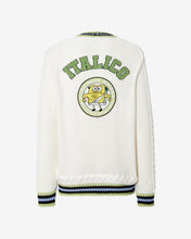 Load image into Gallery viewer, Spongebob Italico Knitted Cardigan : Men Knitwear Off White | GCDS
