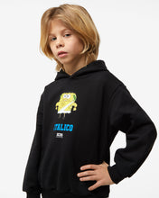 Load image into Gallery viewer, Junior Spongebob Italico Hoodie: Boy Hoodies &amp; Sweatshirts Black | GCDS
