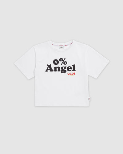 Angel T-Shirt: Girl T-Shirts  White | GCDS