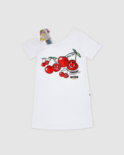 Carica l&#39;immagine nel visualizzatore di Gallery, Cherry Dress: Girl Dress  White | GCDS
