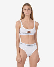 Load image into Gallery viewer, GCDS Wear oblò bra: Unisex Underwear White | GCDS

