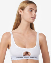 Load image into Gallery viewer, GCDS Wear oblò bra: Unisex Underwear White | GCDS

