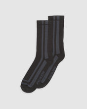 Load image into Gallery viewer, Overdyed roundy socks: Men Socks Black | GCDS
