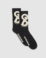 Load image into Gallery viewer, Andy logo socks: Men Socks Black | GCDS
