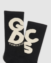 Load image into Gallery viewer, Andy logo socks: Men Socks Black | GCDS
