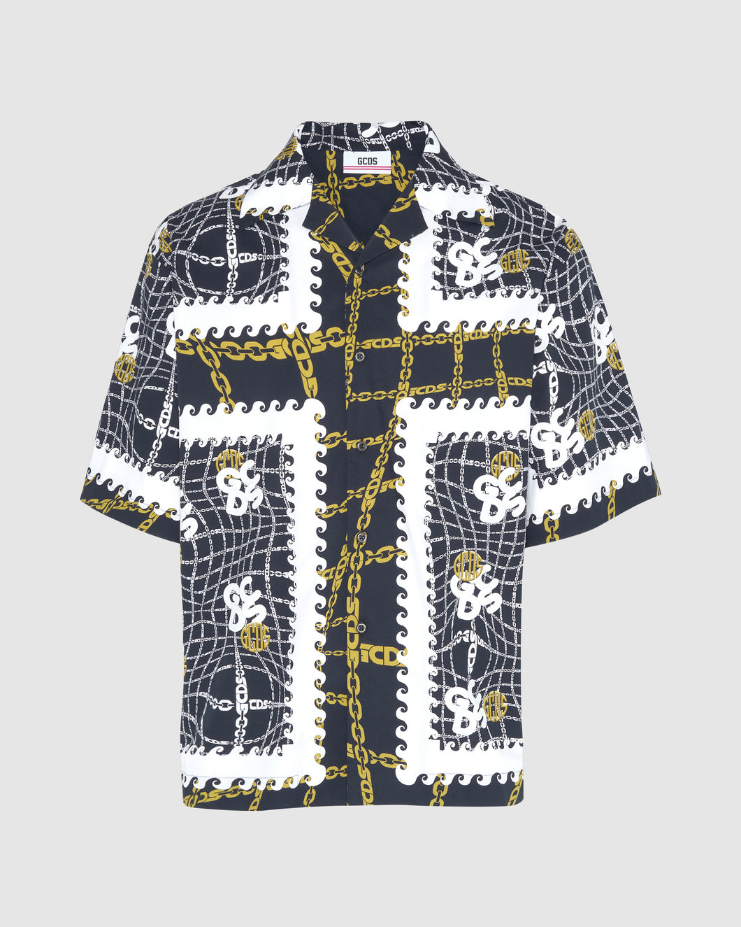 CHAIN BOWLING SHIRT: Men Shirts Multicolor | GCDS