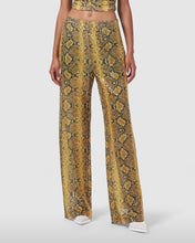 Load image into Gallery viewer, Sequin python pants: Women Trousers Yellow | GCDS
