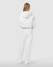 Load image into Gallery viewer, Embroidered GCDS logo sweatpants: Women Trousers Dark White | GCDS
