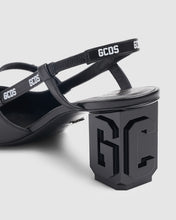 Load image into Gallery viewer, Logo slingback pump: Women Shoes Black | GCDS
