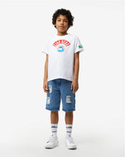 Load image into Gallery viewer, Junior &quot;Ciao Gcds&quot; T-Shirt: Boy T-shirts White | GCDS Spring/Summer 2023
