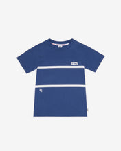 Load image into Gallery viewer, Junior Gcds Low Band Logo T-Shirt: Boy T-shirts Blue | GCDS Spring/Summer 2023
