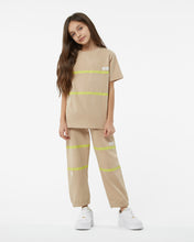 Load image into Gallery viewer, Junior Gcds Low Band Logo T-Shirt: Unisex T-shirts Beige | GCDS Spring/Summer 2023

